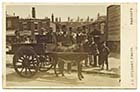 Britannia Inn with Donkey cart [CDV Stodart]